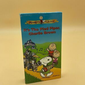 Its The Pied Piper Charlie Brown By Bill Melendez Hi Fi VHS Video Cassette